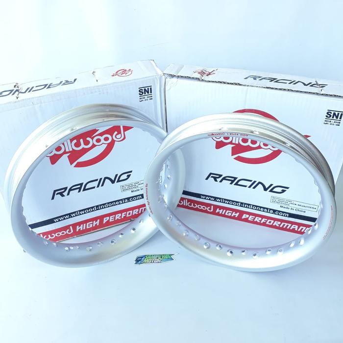 RA647 Velg Rim Jari 14 x 140 160 185 215 U Shape Silver Wilwood Racing