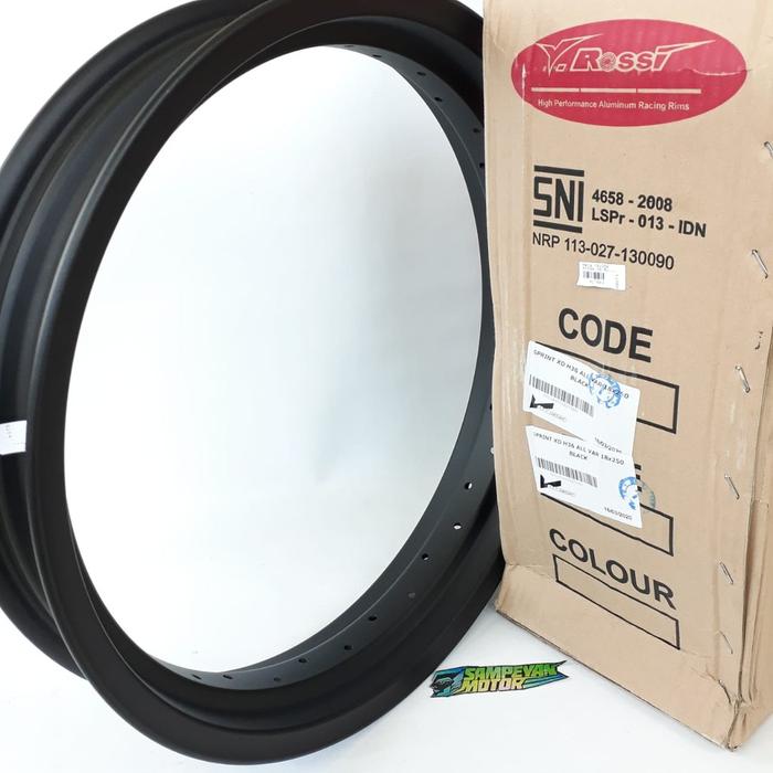 ZY973 Velg Supermoto V Rossi Sprint XD Ring 18 X 250 300 350 W Shape H