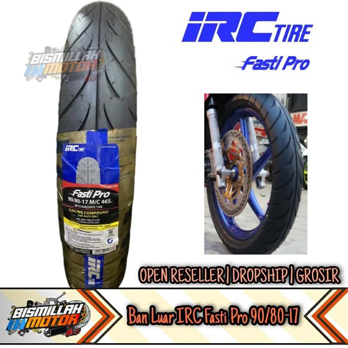 JC927 BAN LUAR IRC FASTI PRO 90 80 RING 17 DONAT ring racing compound