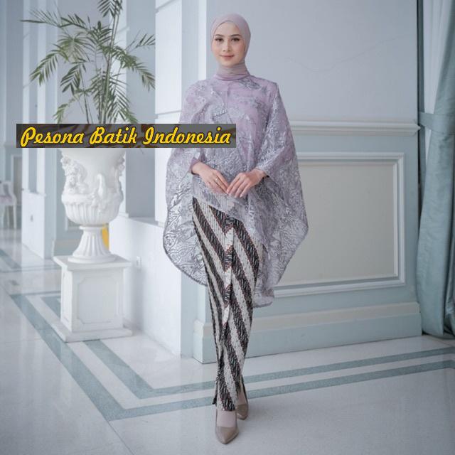 outer kebaya kondangan MEMAYU OUTER LILAC Modern Jumbo Wisuda Lamaran