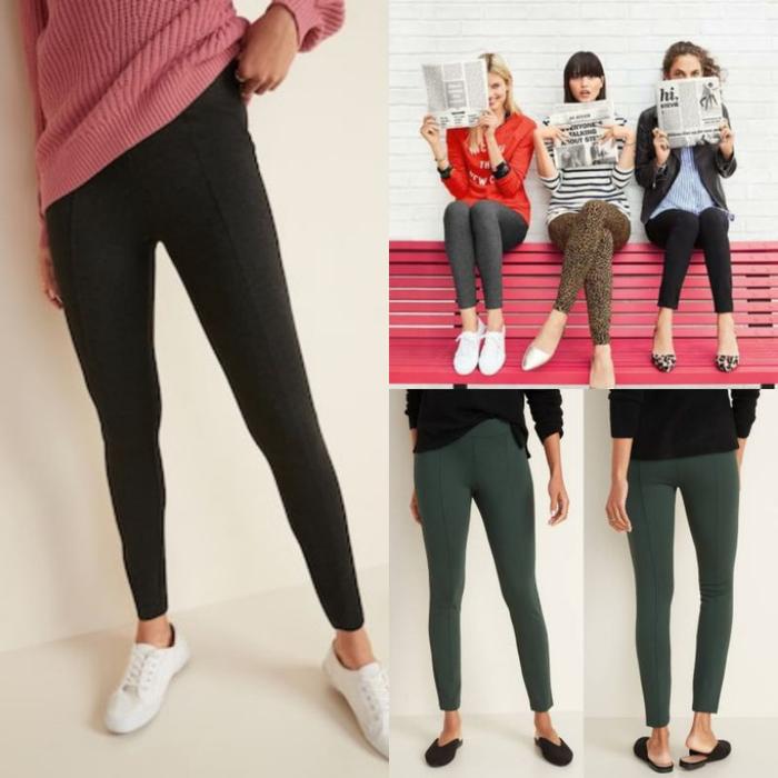 part 1 OLDN VY HIGH WAISTED STEVIE PONTE JEGGING PANTS