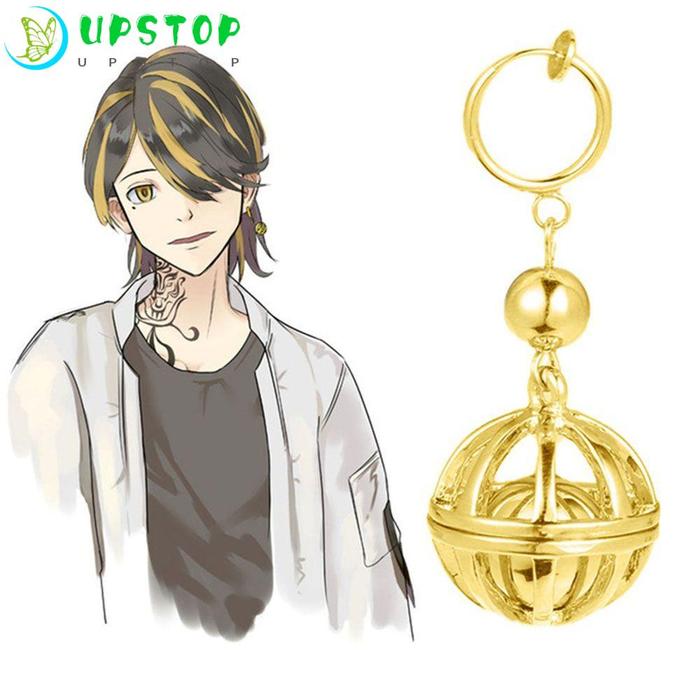 Anting Tanpa Tindik Desain Anime Tokyo Revengers Bahan Logam Untuk