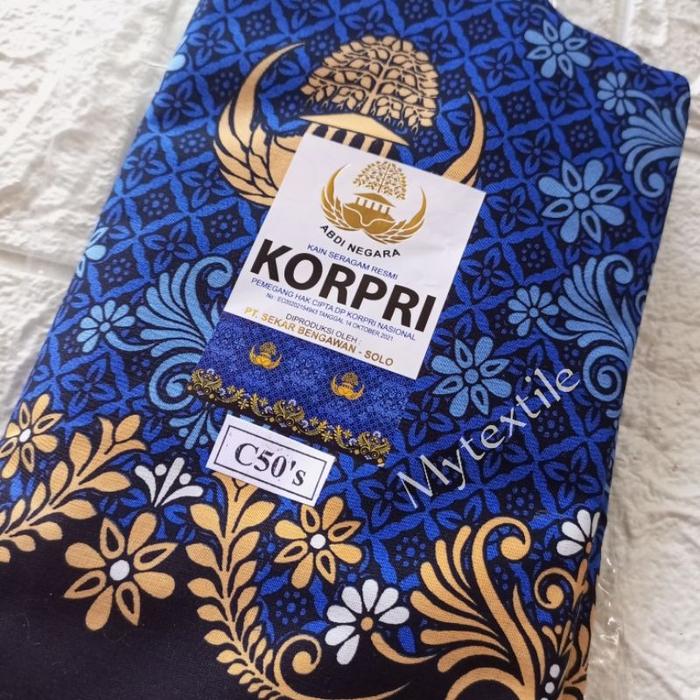 Kain batik korpri . Kain batik korpri katun c40s. C50s. Kain batik kor
