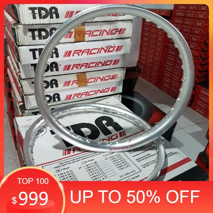 Velg TDR US SHAPE SILVER 120 140 160 300 ring 17
