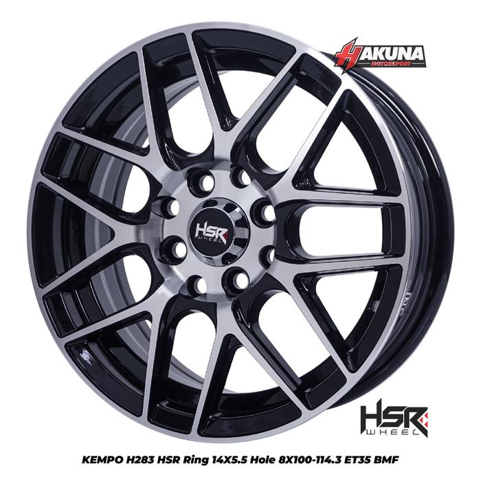 PROMO TERBARU VELG R14 HSR GTR SPORT RING 14 MODEL BBS UNTUK AGYA