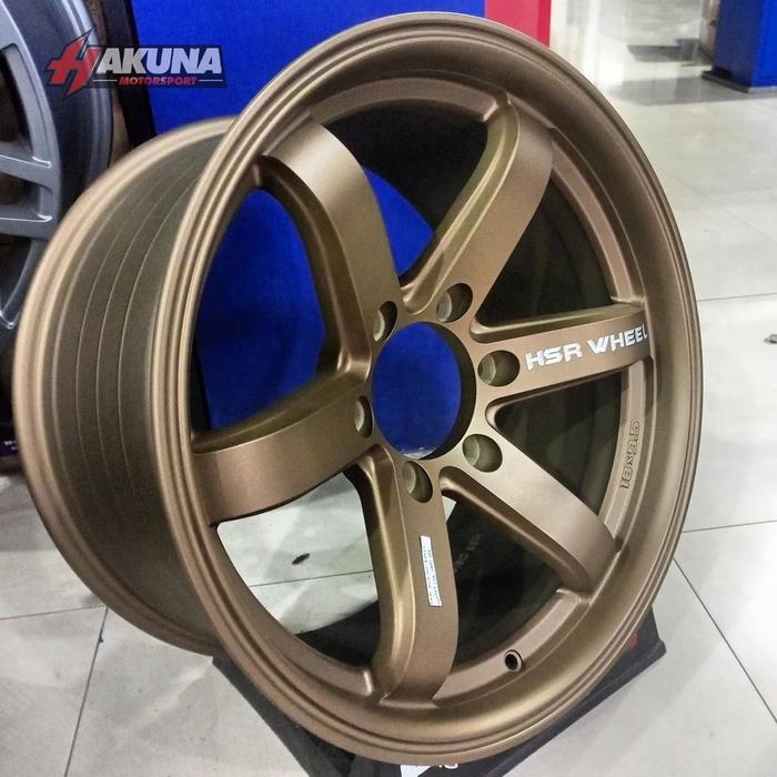Velg Mobil R18 Palang 6 Hsr Model Te37 Ring 18 Untuk Fortuner Triton