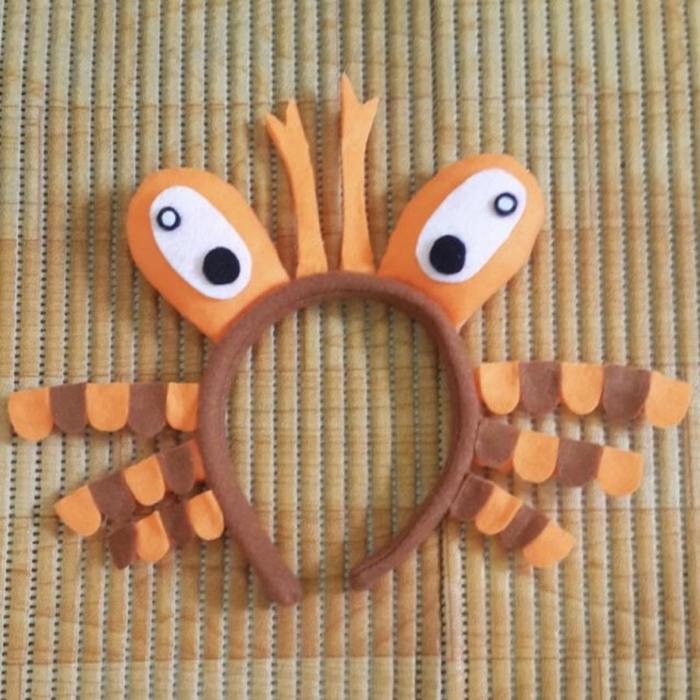 Bando Bandana Headband Karakter Lion Fish Biota Laut Kostum Pesta