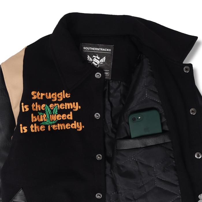 SOUTHERNTRACK | VARSITY LAZY TIME KERAH | BLACK