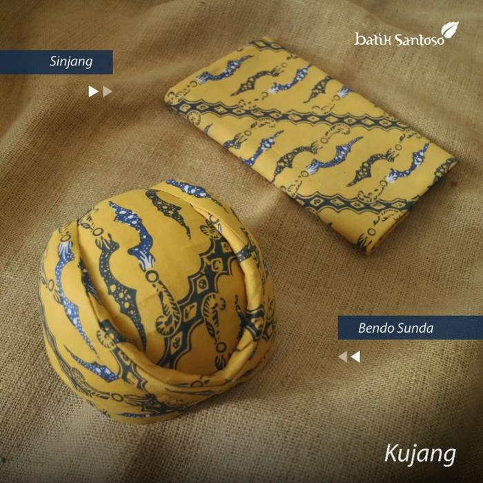 Batik Santoso Kujang - Bendo Sunda dan Sinjang