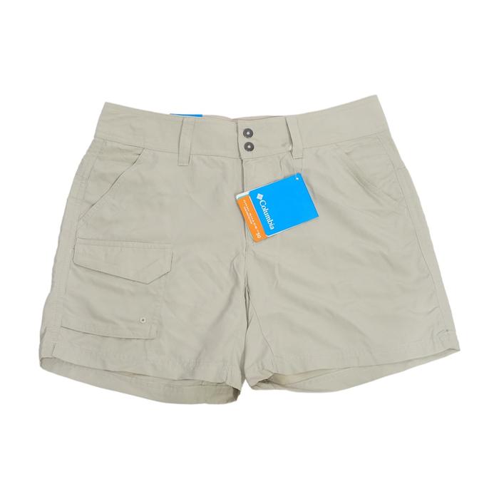 Celana Pendek Columbia Silver Ridge Women Cargo Short Pants Beige Orig