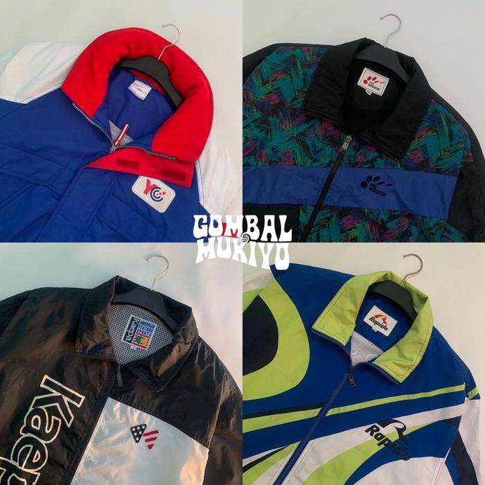 JAKET VINTAGE/WINDBREAKER/WORK JACKET/COLORBLOCK/HARRINGTON