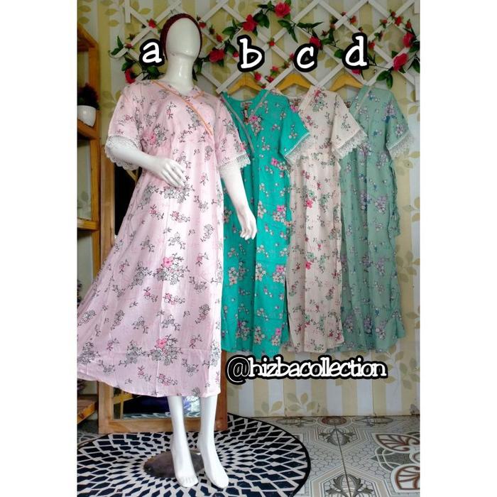 Nafra Home Dres By Qonita Batik Dress kanza anf mtf