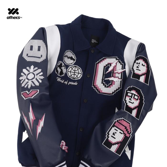 VARSITY JACKET | METAVERSE VOL 2 NAVY | OTHERSBRAND