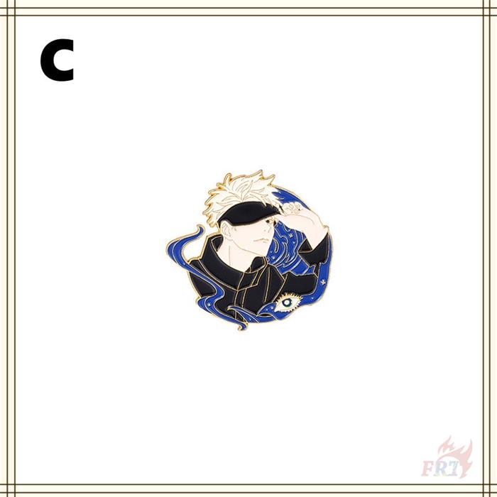 Jujutsu Kaisen Gojo Satoru 1pc Doodle Untuk Aksoris Tas Ransel