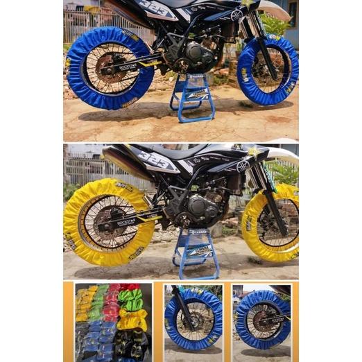 TY437 Fajarmx Sarung Ban 18 21 &17 17 Bungkus Trail cross Supermoto Me