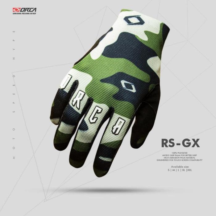 HE114 Sarung Tangan Gloves Orca