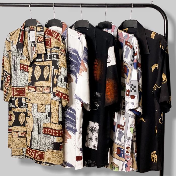 EN685 KEMEJA PRINTED PRINTED SHIRT krjn vome 2