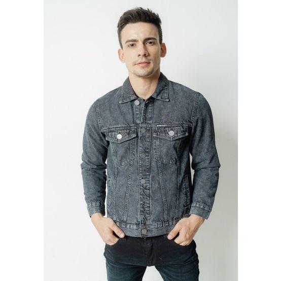 jaket jeans moutley pria 7394$4$