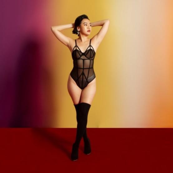 Set Maddy Bodysuit Transparan Wanita Jumbo Bigsize Premium Hot
