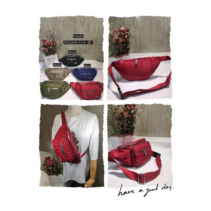 Tas Wanita Import Pinggang Selempang Waistbag Waist Bag FENGMISHI FMS8
