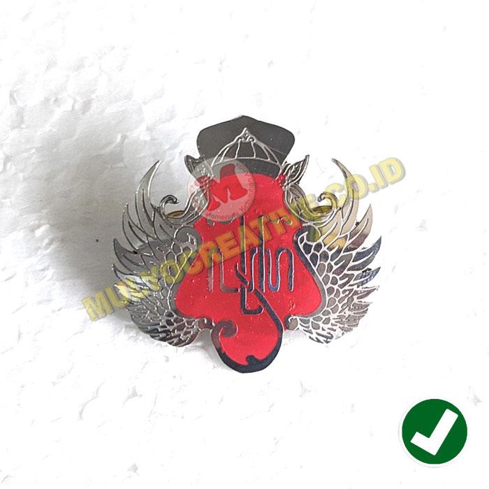 Pin Bahan Logam Logo Keraton Jogja - Pin Keraton Jogjakarta Silver