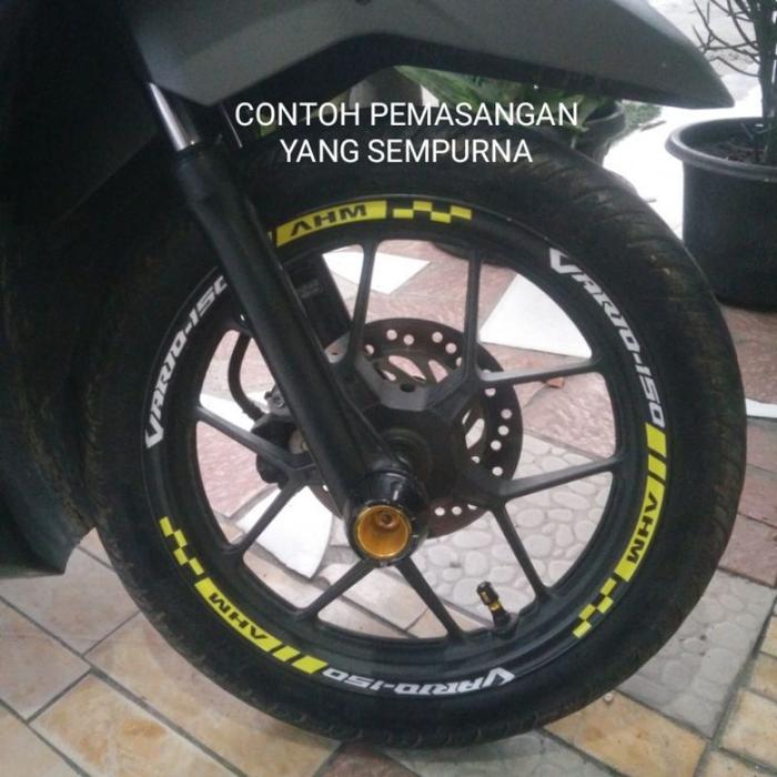 sticker pelek vario 125 stiker velg vario 125