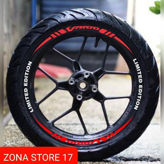 stiker velg vario 125 150cc 2016 2018 2021,stiker variasi velg vario