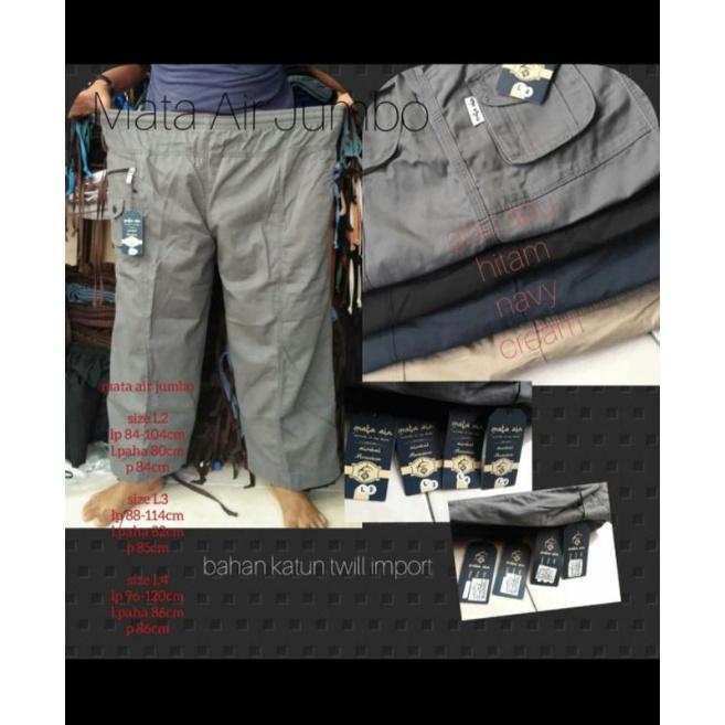 New Sirwal Mata Air Jumbo/Sirwal Premium/Sirwal Jumbo Asli