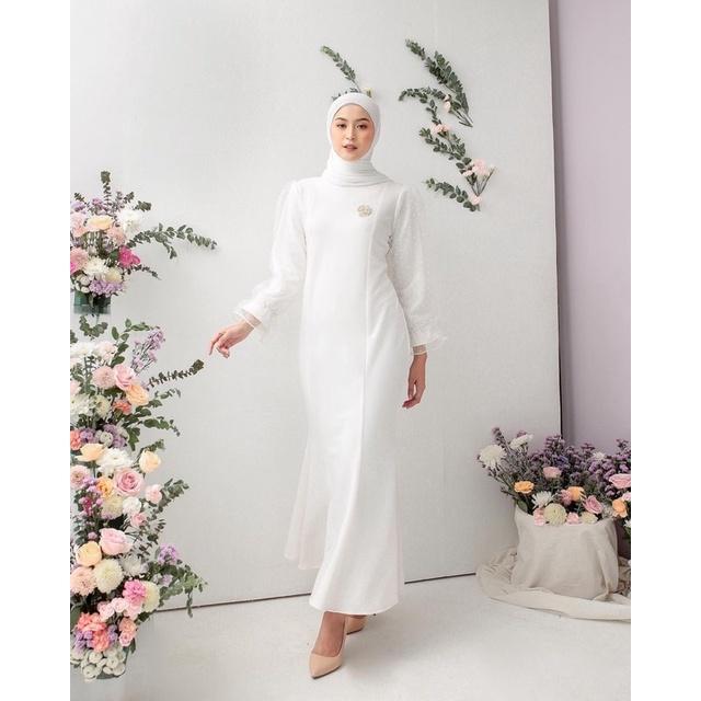 Davea dress scuba wanita muslimah - model bodycon