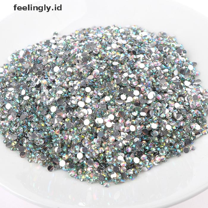 10000Pcs 3MM Sparkling Rhinestone Flatback Crystal Decor