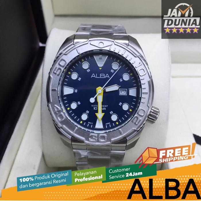 JAM TANGAN ALBA ORIGINAL ALBA AG8M19 AG8M AG8M19X1 AG8 JAM PRIA CT