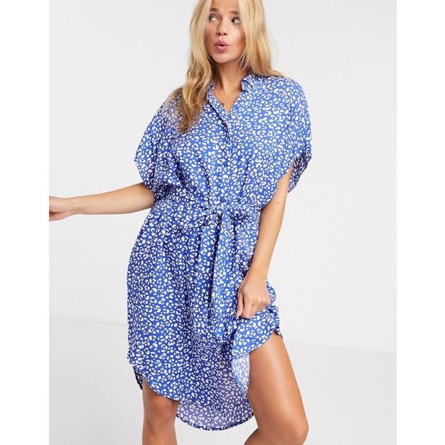 Monki Tropical Midi Dress - Gaun