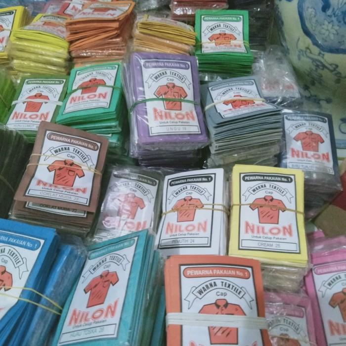 wantek wantex nilon nylon pewarna bahan pakaian