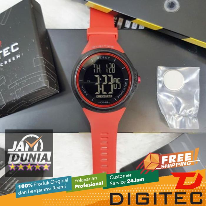 JAM TANGAN DIGITEC ORIGINAL DS-8086TB RD DS 8086 DIGITEC 8086 PRIA