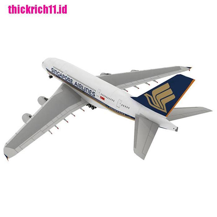 1:300 Airbus A380 3D Paper Model Papercraft Cardboard for