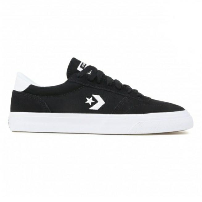 sepatu sneakers Converse Boulevard Ox Black White (MENS) 170082C