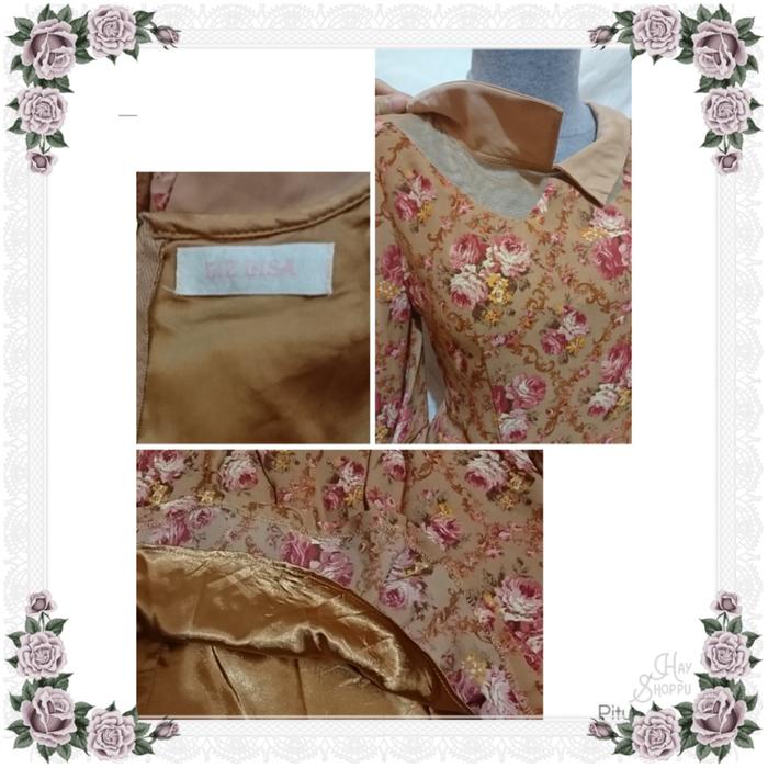 READY 064 DRESS KAWAII KOREAN SEMI FORMAL I AM BEE R BING LIZ LISA