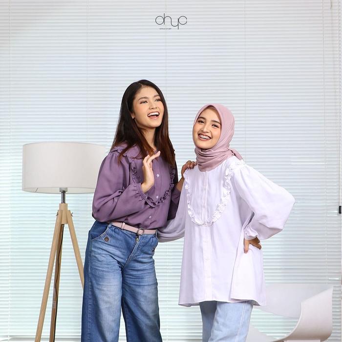 OHYA - ATASAN KEMEJA WANITA TERBARU ASTER TOP