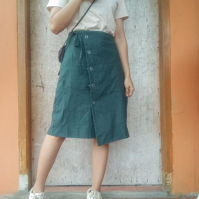 thrift rok linen preloved