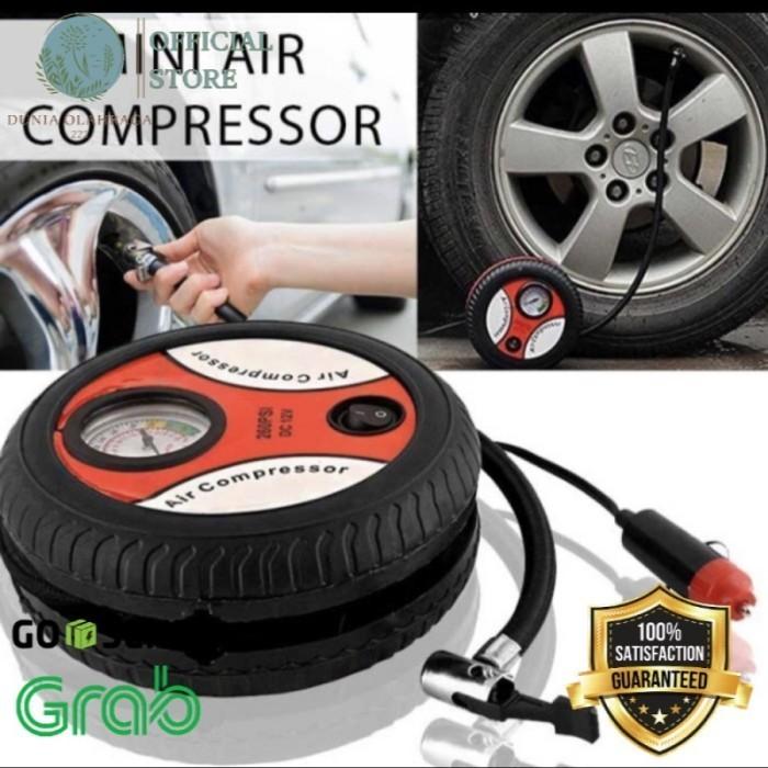 POMPA BAN MOTOR MOBIL SEPEDA POMPA UDARA BAN ELEKTRIK PORTABLE PROMO