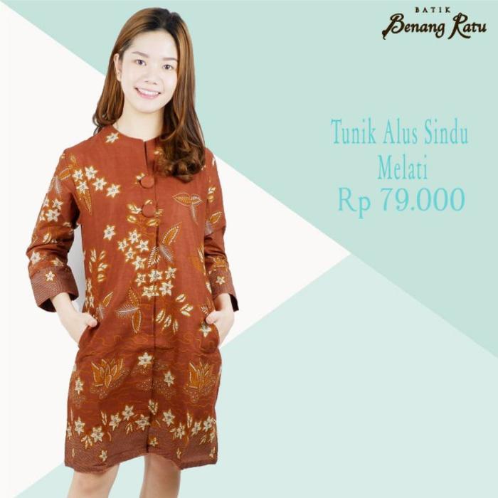 Dress Batik Sindu Melati Wanita Murah