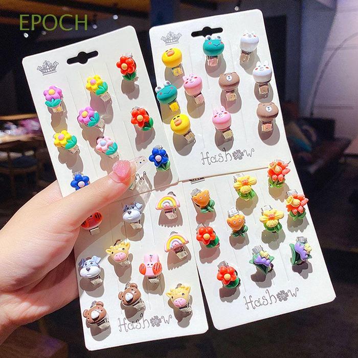 Anting Klip Tanpa Tindik Desain Hewan Untuk Anak Perempuan
