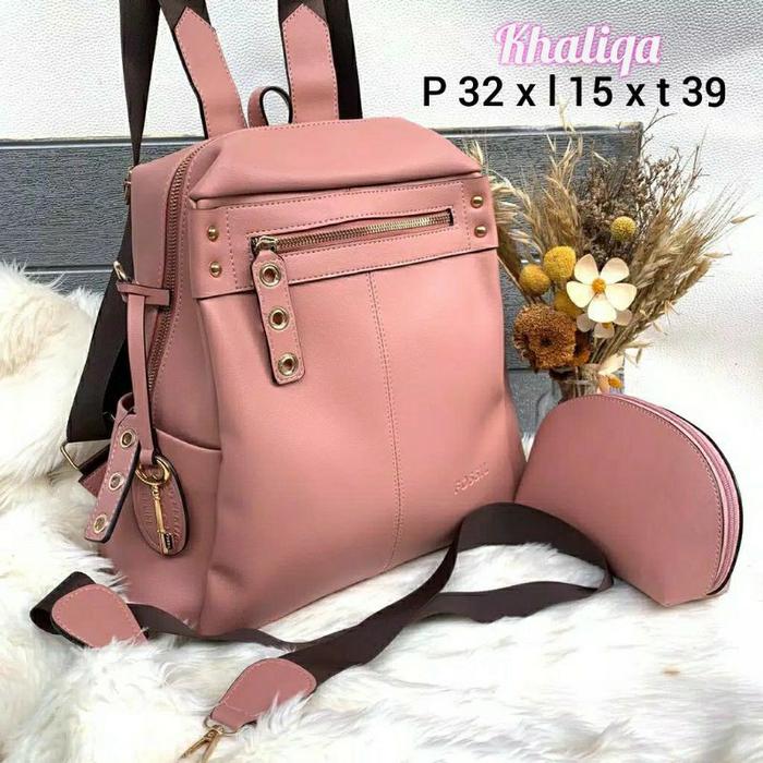 RANSEL / TAS FOSSIL WANITA IMPORT FREE MINI POUCH