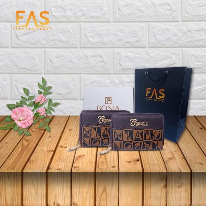 DOMPET WANITA BONIA MINI SUPER PREMIUM FREE BOX PAPERBAG DUSBAG