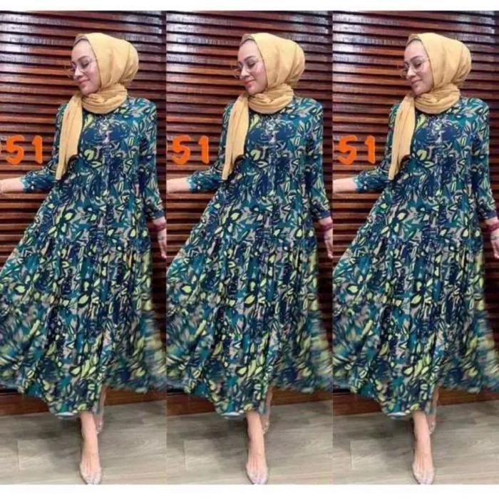 Tunik Ceruty Import Tanpa Furing Nagita Slavina Bangkok