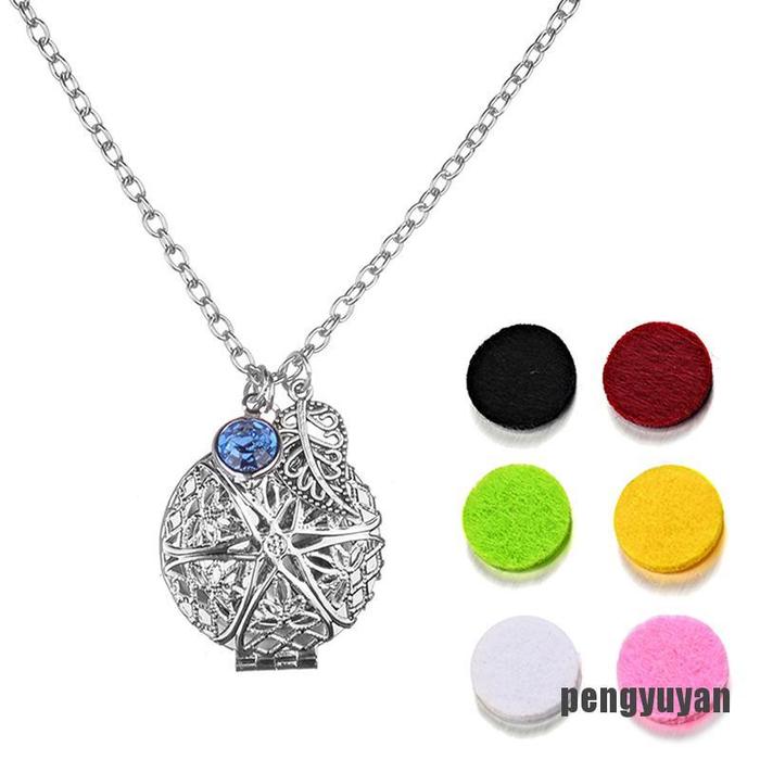 murah dong 6 Kalung Isi Minyak Diffuser Aromaterapi Liontin Esensial h