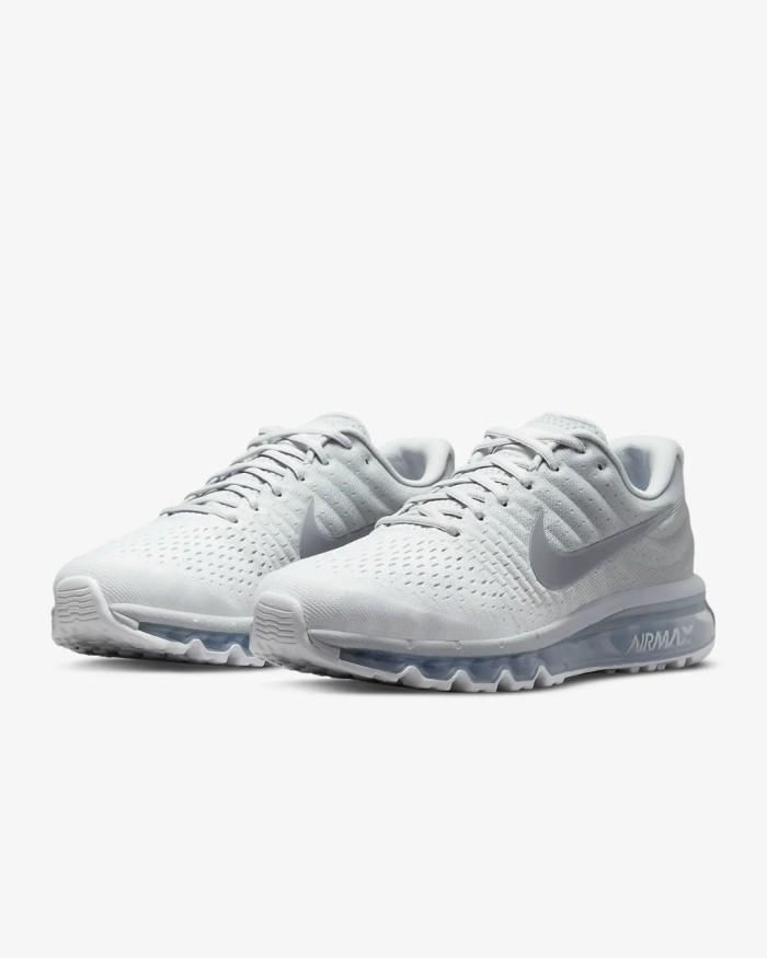 Sepatu Running Nike air max 2017 Wolf Grey White 849559-009 Original