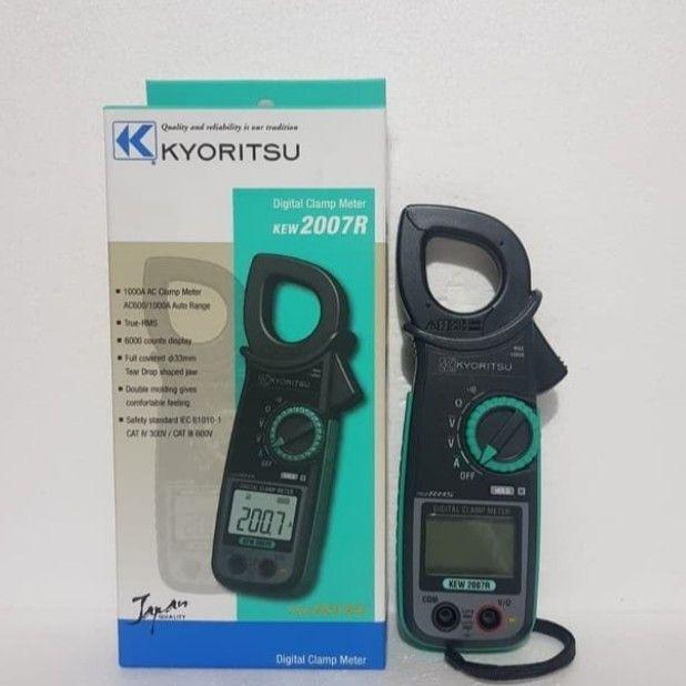 Tang Amper Ampere Kyoritsu 2007R Digital Clamp Meter Kew 2007R