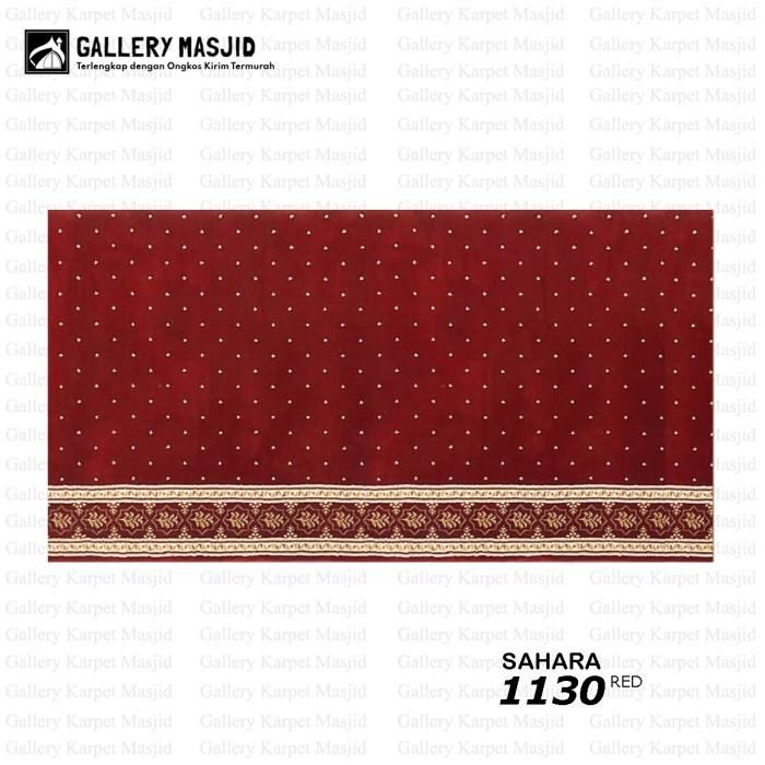 Karpet Masjid Polos Per Meter/Ambal Sajadah Mushola Tebal 19mm STSAM