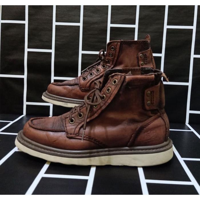 Sepatu Caterpillar Bravado Genuine Retro Second Original Berkualitas